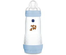Buteliukas MAM Perfect Start su antikolikine apsauga, 260 ml Grounded in Nature