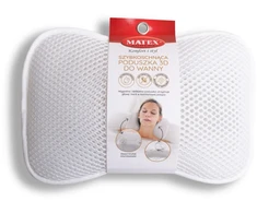 Matex Pagalvėlė voniai 30x20 cm su siurbtukais