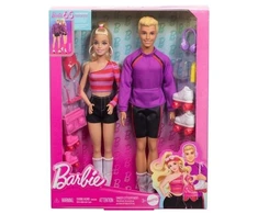 Mattel Barbė ir Kenas ant riedučių