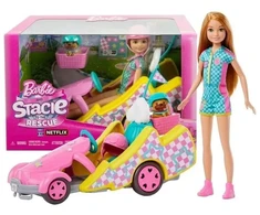 Mattel Barbie Stacie paspiriamas vežimėlis HRM08