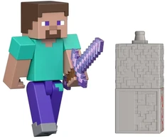 Mattel Figūrėlė Minecraft Redstone Steve su įkrova