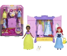 Mattel Figūrėlės Disney princesės su garderoba