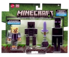 Mattel Figūrėlės Minecraft 2 vnt. JCN53 pikselinės