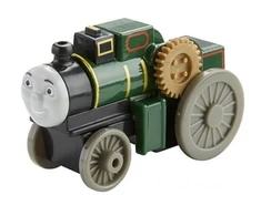 Mattel Fisher Price Traukinukas Tomas ir draugai lokomotyvas Toby 6 cm DXR90