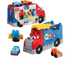 Mattel Konstruktorius Mega Bloks First Builders Build &amp; Race Rig JFR29