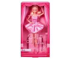 Mattel Lėlė Barbie balerina Ballet Wishes kolekcinė