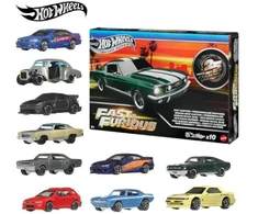 Mattel Žaisliniai automobiliai Hot Wheels Fast &amp; Furious 10 vnt