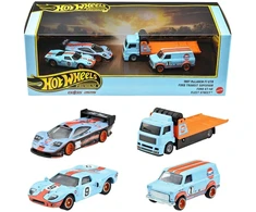 Mattel Žaisliniai Hot Wheels automobiliai Le Mans Gulf 1:64 rinkinys