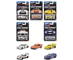 Mattel Žaisliniai Hot Wheels automobiliai filmų herojai 24 vnt