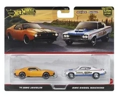 Mattel Žaisliniai Hot Wheels automobiliai 2 vnt. Premium JBL06