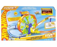 Mattel Žaislinis Hot Wheels lenktynių trasa su automobiliuku