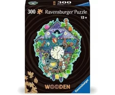 Ravensburger Medinė dėlionė 300 vnt. - Laikrodis su gegute