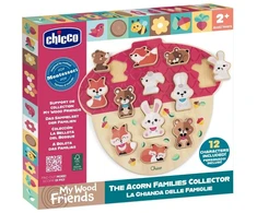 Medinis edukacinis žaislų rinkinys Chicco My Wood Friends