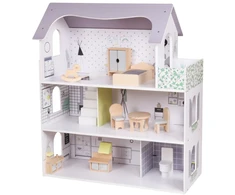 Medinis lėlių namelis Rose Montessori Baby Mix