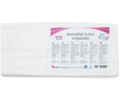 Medvilninės sauskelnės NEW BABY 70x80 cm STANDARTAS 10 vnt