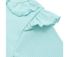 Medvilninis kombinezonas kūdikiams New Baby Stripes, ledų mėlynas, dydis 74 (6-9 mėn.)