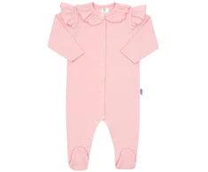 Medvilninis kombinezonas kūdikiui New Baby Stripes rožinis, dydis 86 (12-18 mėn.)
