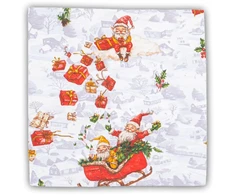 Medvilninis pagalvės užvalkalas New Baby Christmas, 40x40 cm