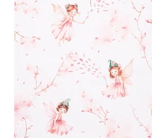 Medvilninis paklotėlis vežimėliui New Baby Fairies 35x75 cm