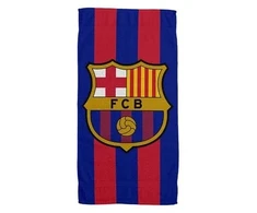 Medvilninis paplūdimio rankšluostis FC Barcelona 100x180 cm