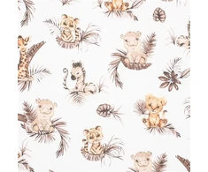 Medvilninis patalynės užvalkalas New Baby Safari 120x60 cm