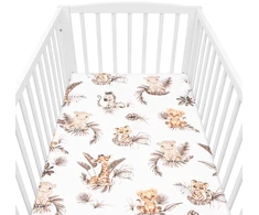 Medvilninis patalynės užvalkalas New Baby Safari 120x60 cm