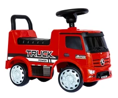 Mercedes - Benz Antos paspiriamukas sunkvežimis su garso ir šviesos funkcijomis – raudonas