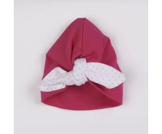 Mergaičių turbanas New Baby For Girls su taškeliais, dydis 74 (6-9 mėn.)