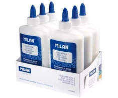 Milan Skystas baltas klijai 250 g butelyje 6 vnt