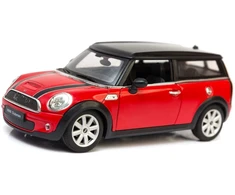 Mini Cooper S Countryman mastelio 1:24 Rastar 71700 raudonas valdomas automobilis