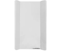 Minkštas kūdikio pervystymo staliukas New Baby BASIC pilkos spalvos 49x70 cm