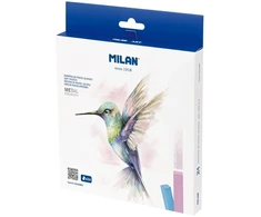 Minkštos pastelinės kreidelės 24 spalvų milan