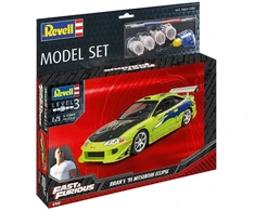 Revell Fast &amp; Furious Briano 1995 Mitsubishi Eclipse dovanų rinkinys 1/25
