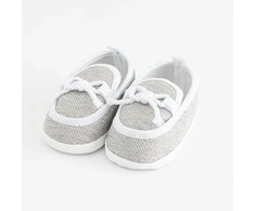 Mokasinų tipo kepuraitės kūdikiams New Baby pilkos 12-18 mėn., dydis 12-18 mėn.