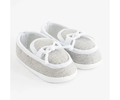 Mokasinų tipo kepuraitės kūdikiams New Baby pilkos 12-18 mėn., dydis 12-18 mėn.