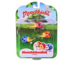 Monchhichi Monchhinelles figūrėlės rinkinys 3 vnt. 4 cm