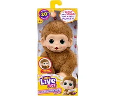 Moose Little Live Pets My Baby Mini Monkey 26765 26729 interaktyvi beždžionėlė