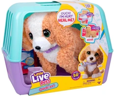 Moose Little Live Pets Ouchies Poodle 26733 interaktyvus pudelis gydytojo žaidimui