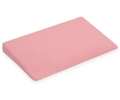 Muslino pagalvės užvalkalas lovai New Baby STANDARD 59x37 cm rožinis