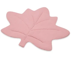 Dėlionė Muslino žaidimų kilimėlis kūdikiams New Baby Maple Leaf rožinis