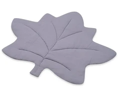 Dėlionė Muslino žaidimų kilimėlis kūdikiams New Baby Maple Leaf mėlynas
