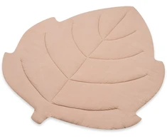 Dėlionė Muslino žaidimų kilimėlis kūdikiams New Baby Leaf Leaf smėlio spalvos