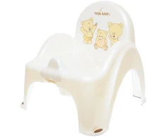 TEGA MS-012-118 Puoduko kėdė TEDDY BEAR baltas perlas