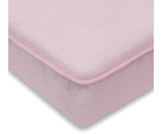 Neperšlampama paklodė New Baby 120x60 rožinė