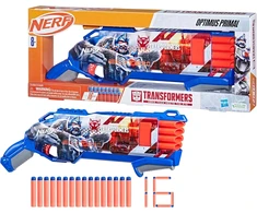 NERF Transformers Ink Optimus Primal F9716 F9715 šautuvo rinkinys