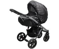 New Baby Basic juodas vežimėlio užvalkalas