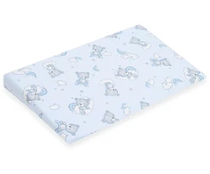 New Baby BASIC pagalvėlės užvalkalas lovai 59x37 cm mėlynas
