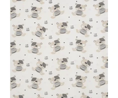 New Baby BASIC poroloninis čiužinys 120x60x5 cm TEDDY BEAR