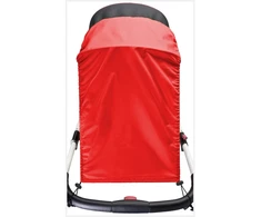 New Baby Basic raudonas vežimėlio skydelis nuo saulės