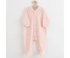 New Baby Classic II baltas kūdikio kombinezonas su meškiuku, dydis 74 (6-9 mėn.)